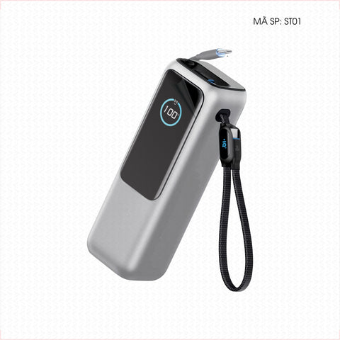 Dán Skin Sạc Dự Phòng Anker Đổi Màu Xám Bạc | ST01