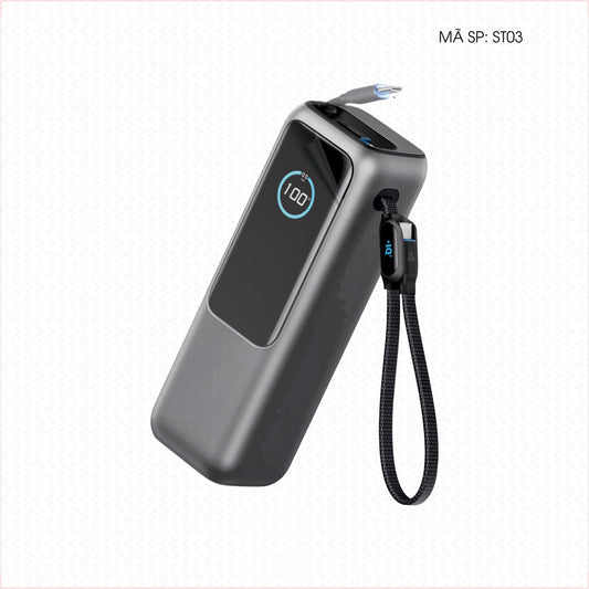 Dán Skin Sạc Dự Phòng Anker Đổi Màu Xám | ST03