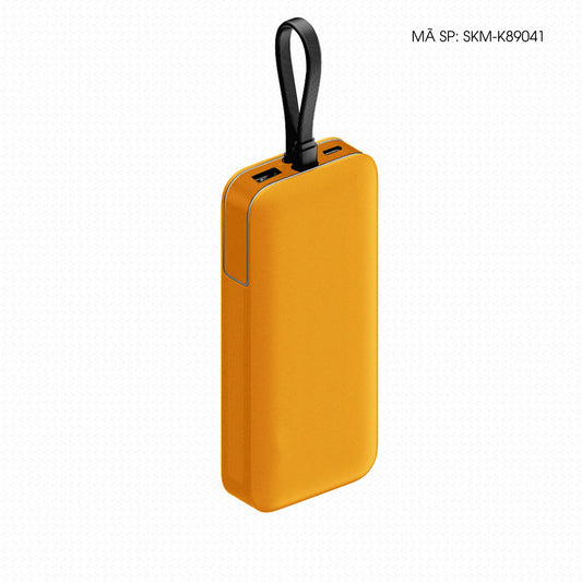 Dán Skin Sạc Dự Phòng Cutek Đổi Màu Cam | SKM-K89041