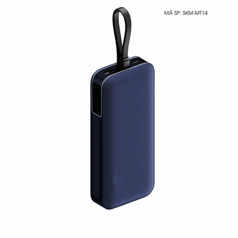 Dán Skin Sạc Dự Phòng Cutek Đổi Màu Xanh Navy | SKM-MT14