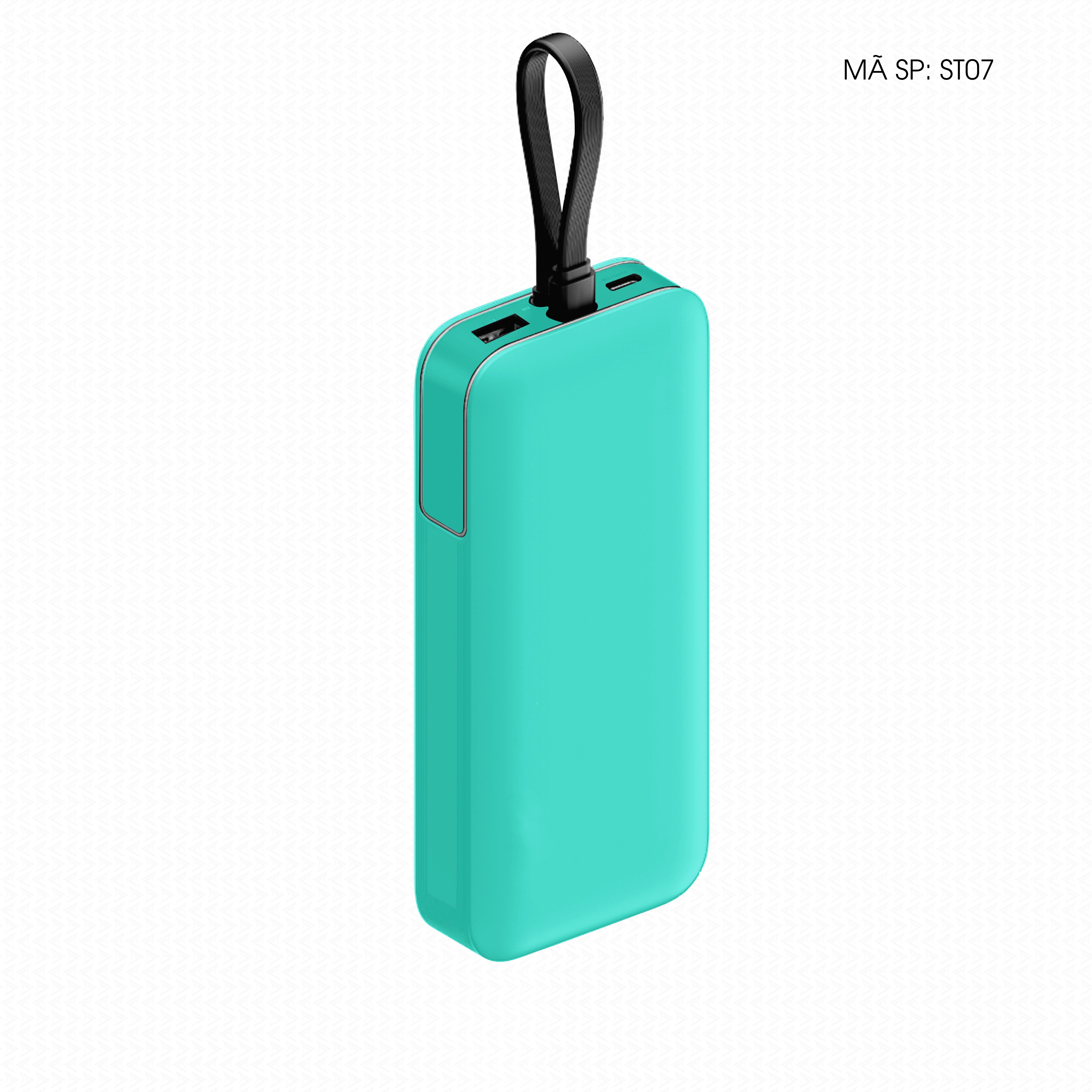 Dán Skin Sạc Dự Phòng Cutek Đổi Màu Xanh Tiffany | ST07