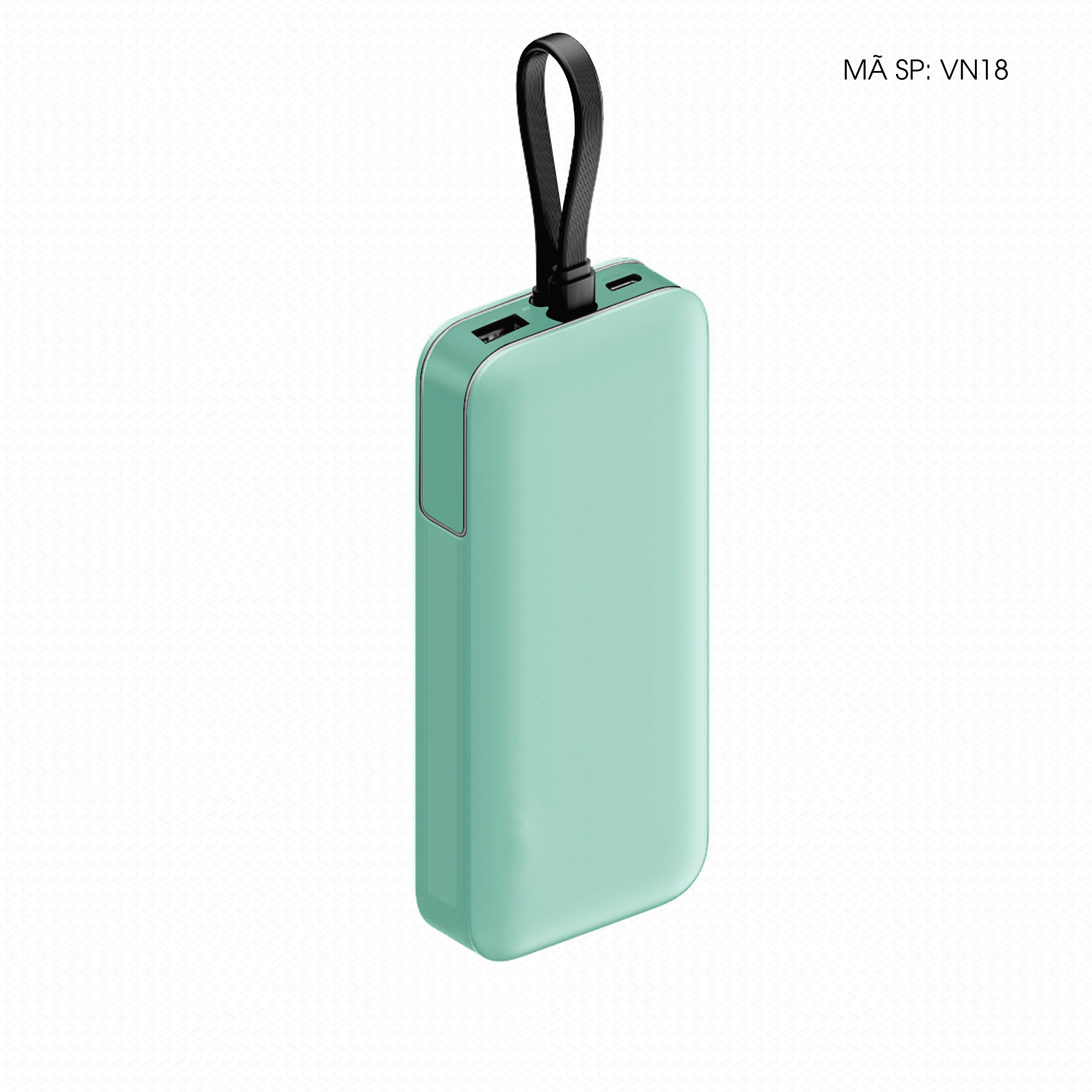 Dán Skin Sạc Dự Phòng Cutek Đổi Màu Xanh Mint | VN18
