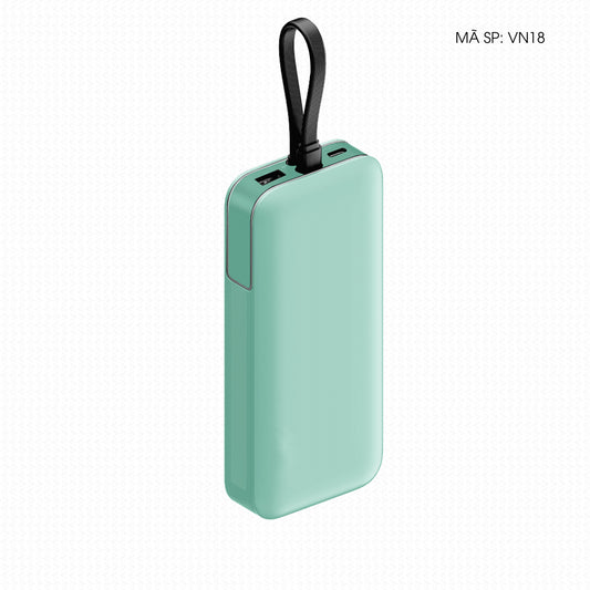 Dán Skin Sạc Dự Phòng Cutek Đổi Màu Xanh Mint | VN18
