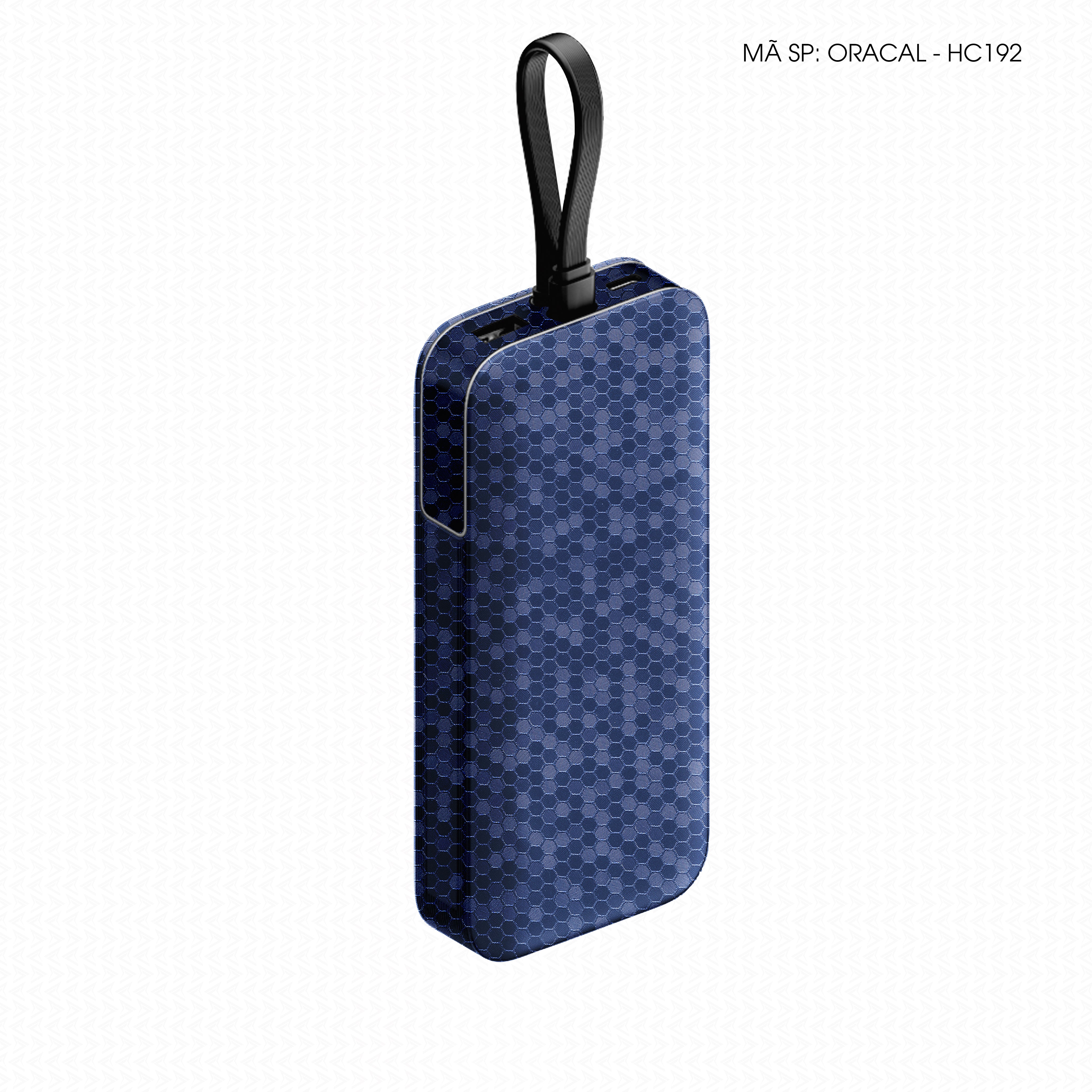Dán Skin Sạc Dự Phòng Cutek Vân Tổ Ong Xanh | ORACAL-HC192