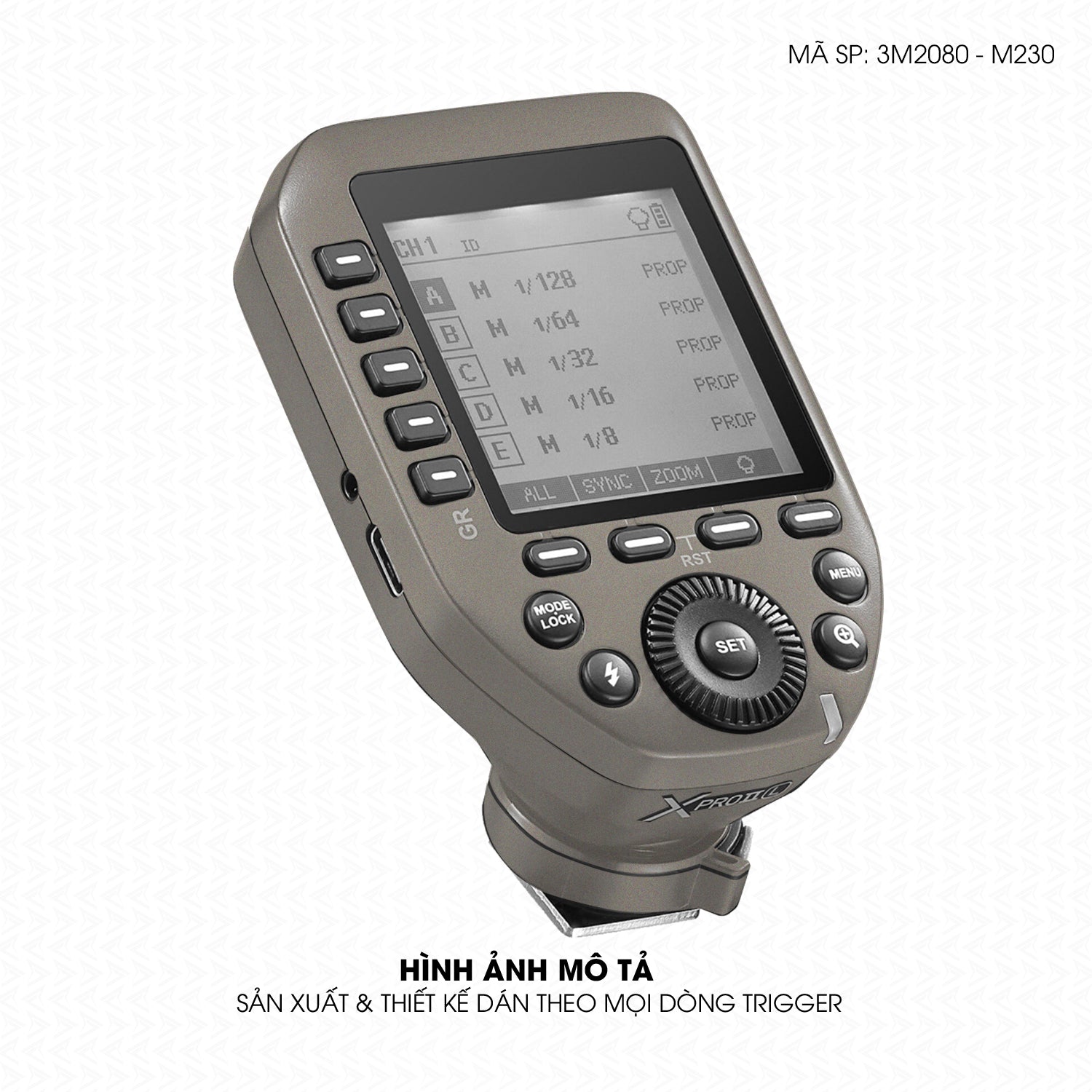 Dán Skin 3M Đổi Màu Trigger Máy Ảnh Titan | 3M2080-M230