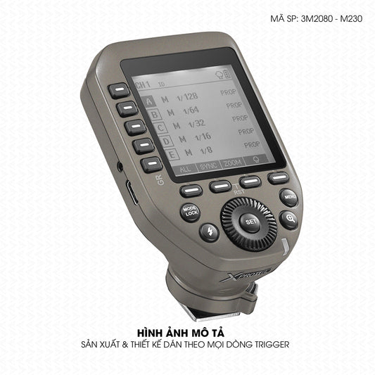 Dán Skin 3M Đổi Màu Trigger Máy Ảnh Titan | 3M2080-M230