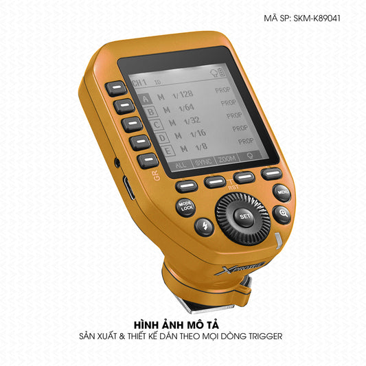 Dán Skin Trigger Máy Ảnh Đổi Màu Cam | SKM-K89041
