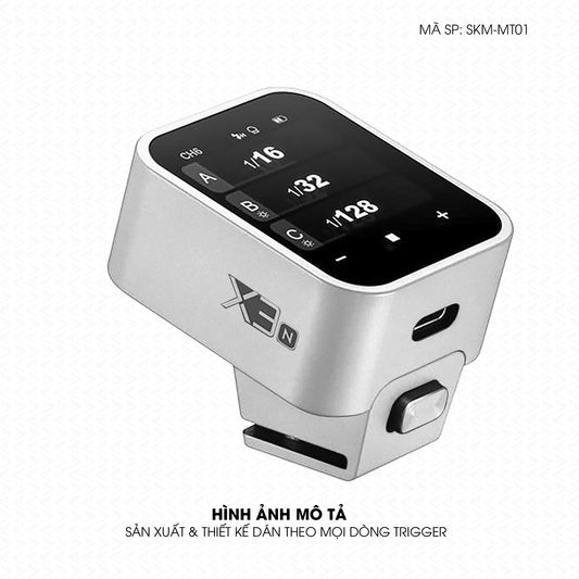 Dán Skin Trigger Máy Ảnh Đổi Màu Trắng | SKM-MT01
