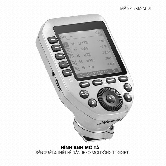 Dán Skin Trigger Máy Ảnh Đổi Màu Trắng | SKM-MT01
