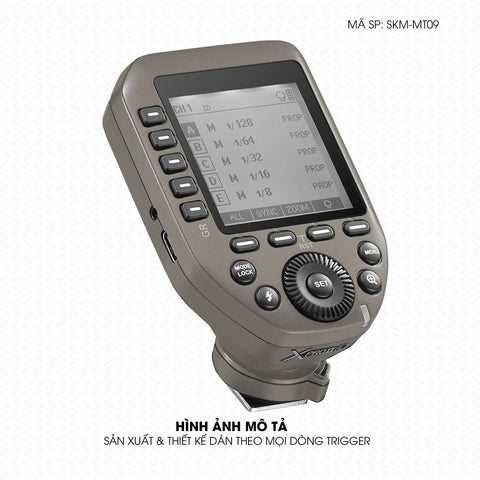 Dán Skin Trigger Máy Ảnh Đổi Màu Titanium | SKM-MT09