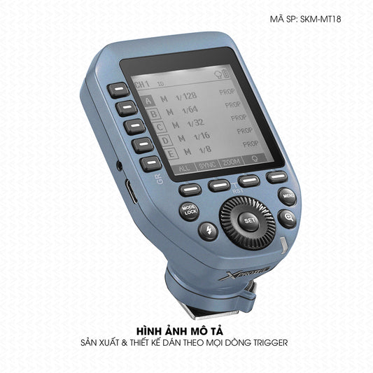 Dán Skin Trigger Máy Ảnh Đổi Màu Xanh Sierra | SKM-MT18
