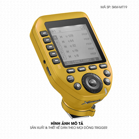 Dán Skin Trigger Máy Ảnh Đổi Màu Vàng | SKM-MT19