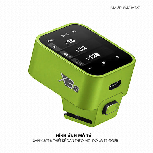 Dán Skin Trigger Máy Ảnh Đổi Màu Xanh Nõn | SKM-MT20
