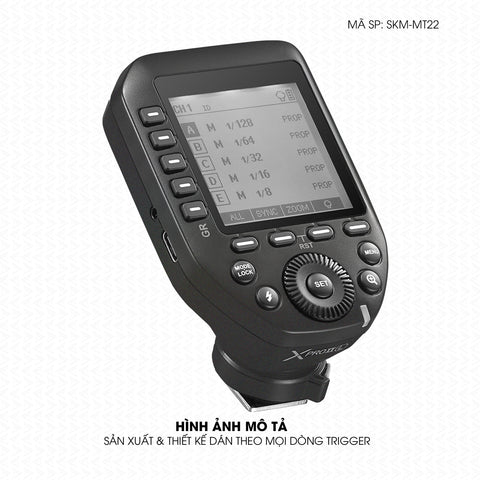 Dán Skin Trigger Máy Ảnh Đổi Màu Đen Ánh Cầu Vồng | SKM-MT22