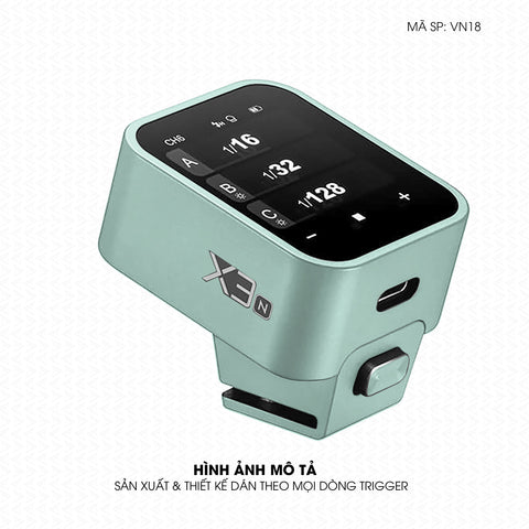 Dán Skin Trigger Máy Ảnh Đổi Màu Xanh Mint | VN18