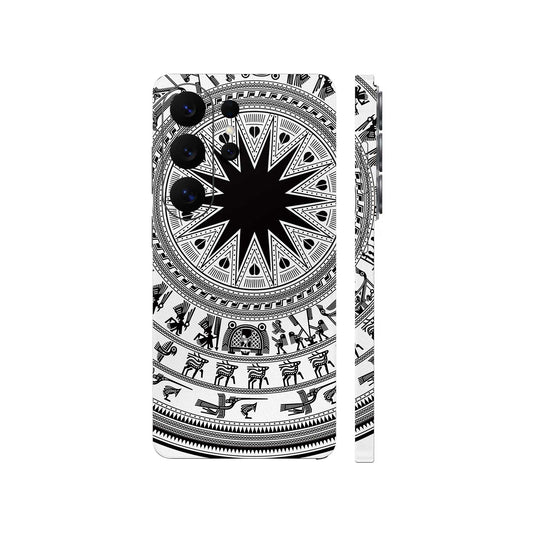 Dán Skin Galaxy S26 Series Hình Trống Đồng 02 Trắng