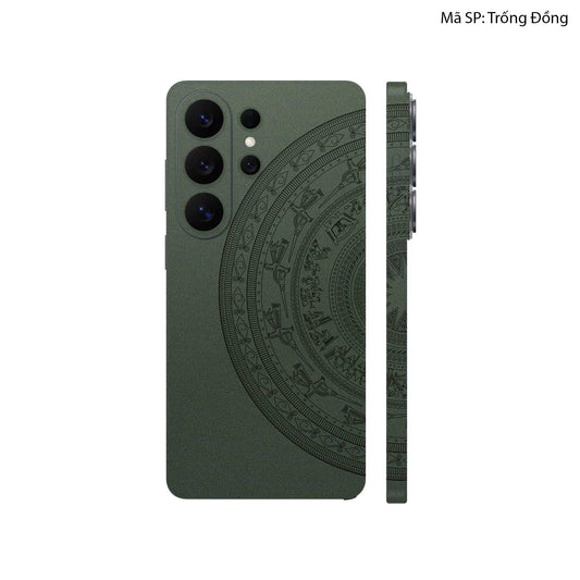 Dán Skin Galaxy S26 Series Hình Trống Đồng Xanh Midnight