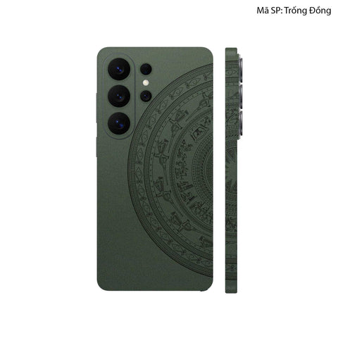 Dán Skin Galaxy S26 Series Hình Trống Đồng Xanh Midnight