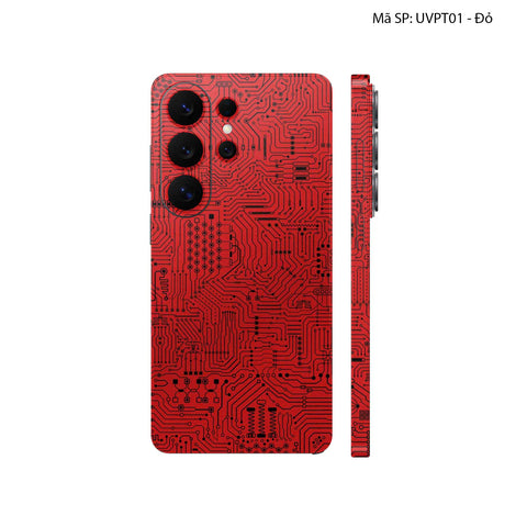 Dán Skin Samsung Galaxy S26 Series Vân Nổi Vi Mạch | UVPT01