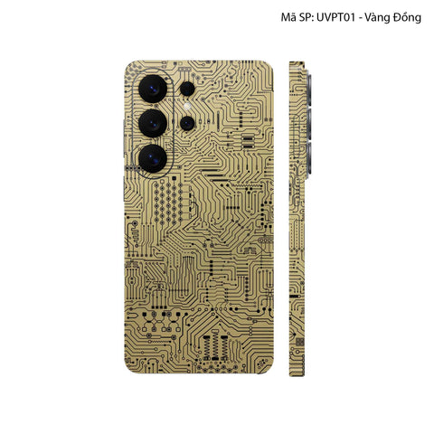 Dán Skin Samsung Galaxy S26 Series Vân Nổi Vi Mạch | UVPT01