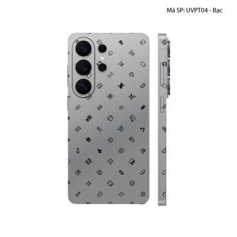 Dán Skin Samsung Galaxy S26 Series Vân Nổi ICON | UVPT04
