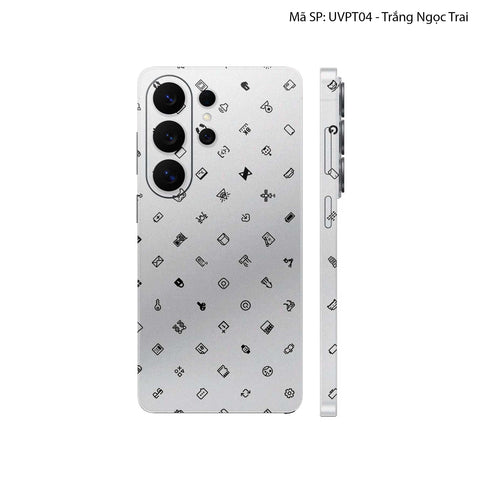 Dán Skin Samsung Galaxy S26 Series Vân Nổi ICON | UVPT04