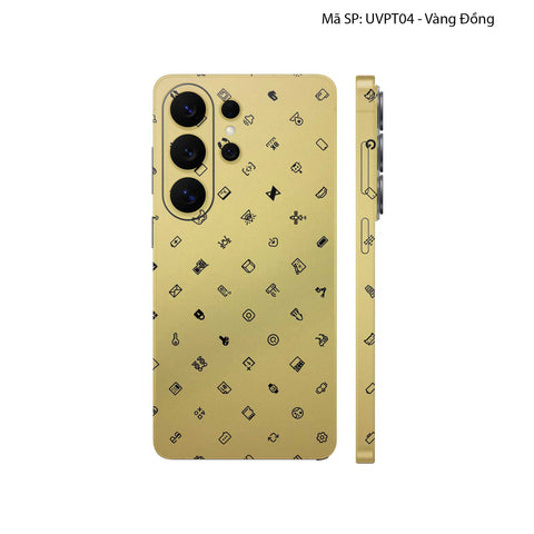 Dán Skin Samsung Galaxy S26 Series Vân Nổi ICON | UVPT04