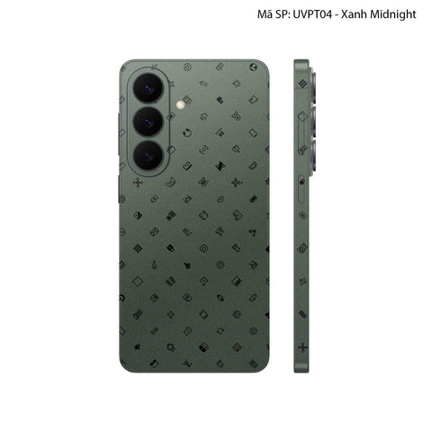 Dán Skin Samsung Galaxy S26 Series Vân Nổi ICON | UVPT04