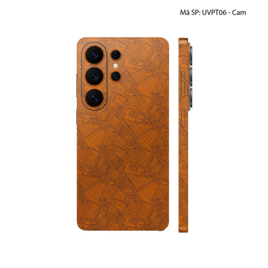 Dán Skin Samsung Galaxy S26 Series Vân Nổi Pattern AZ | UVPT06