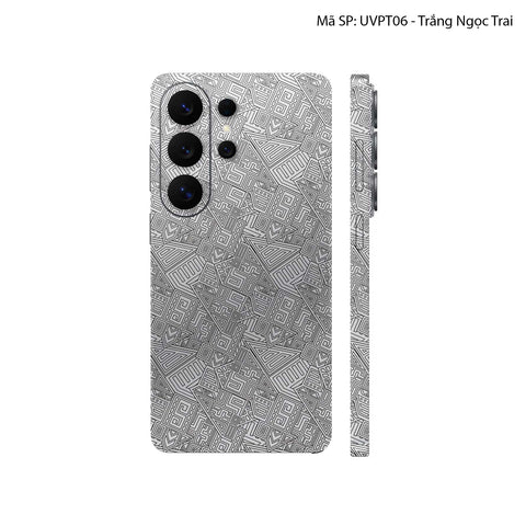 Dán Skin Samsung Galaxy S26 Series Vân Nổi Pattern AZ | UVPT06