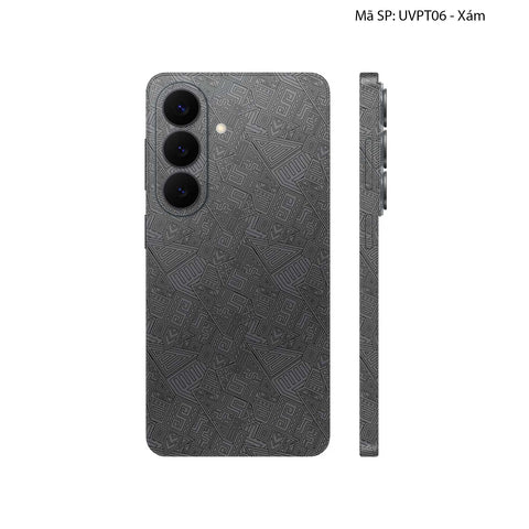 Dán Skin Samsung Galaxy S26 Series Vân Nổi Pattern AZ | UVPT06