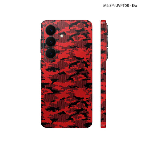Dán Skin Samsung Galaxy S26 Series Vân Nổi Camo Urban | UVPT08