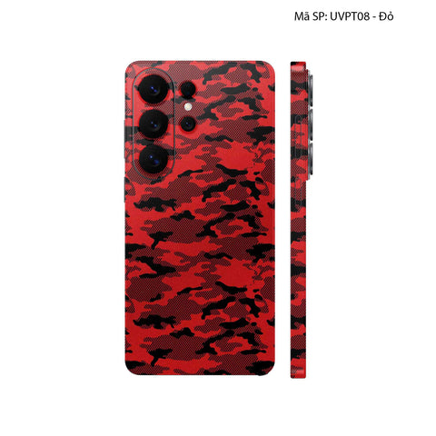 Dán Skin Samsung Galaxy S26 Series Vân Nổi Camo Urban | UVPT08
