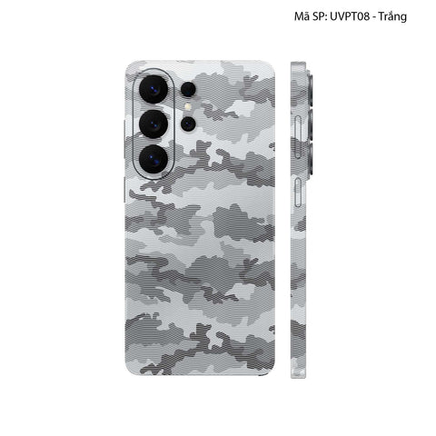 Dán Skin Samsung Galaxy S26 Series Vân Nổi Camo Urban | UVPT08