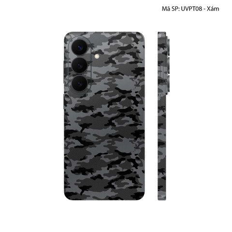 Dán Skin Samsung Galaxy S26 Series Vân Nổi Camo Urban | UVPT08