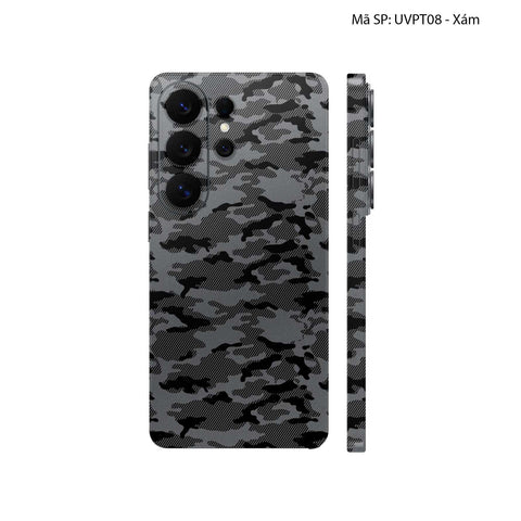 Dán Skin Samsung Galaxy S26 Series Vân Nổi Camo Urban | UVPT08