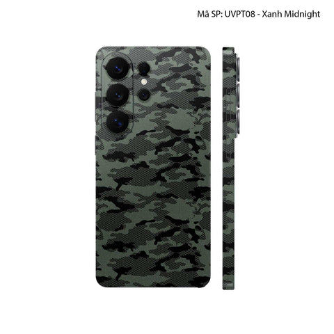 Dán Skin Samsung Galaxy S26 Series Vân Nổi Camo Urban | UVPT08