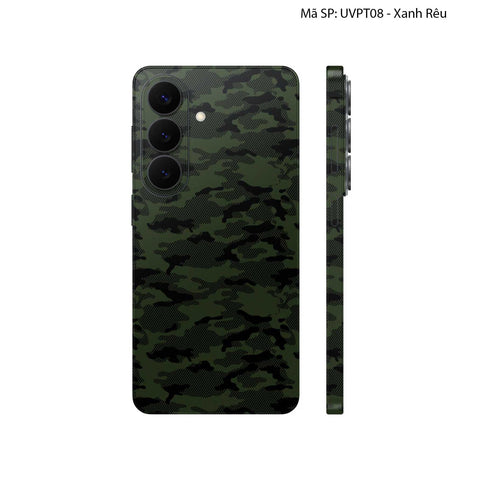 Dán Skin Samsung Galaxy S26 Series Vân Nổi Camo Urban | UVPT08