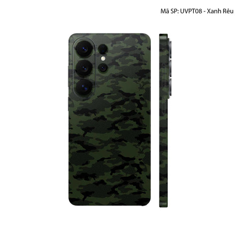 Dán Skin Samsung Galaxy S26 Series Vân Nổi Camo Urban | UVPT08