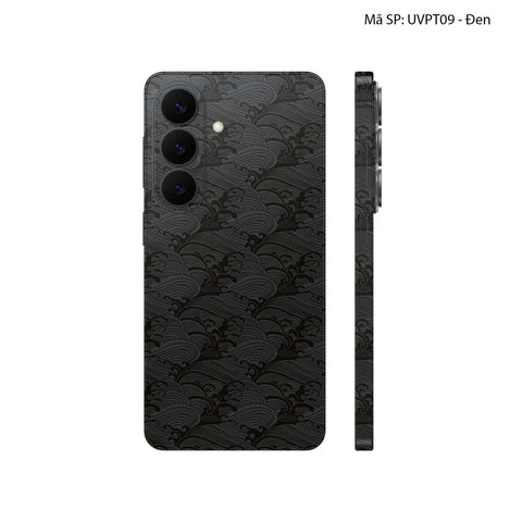 Dán Skin Samsung Galaxy S26 Series Vân Nổi Pattern Wave | UVPT09