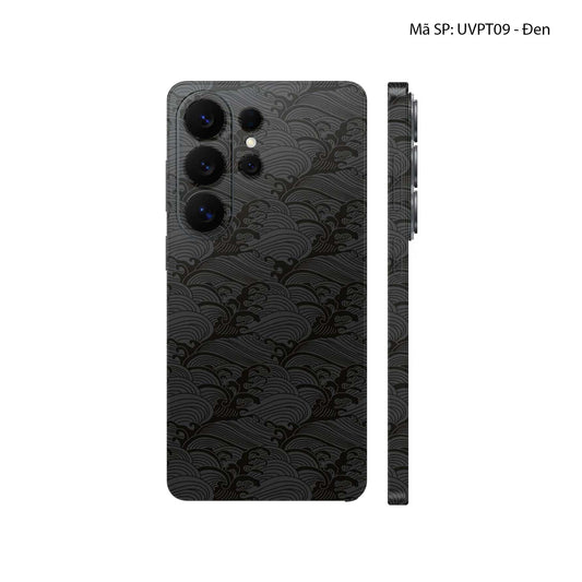 Dán Skin Samsung Galaxy S26 Series Vân Nổi Pattern Wave | UVPT09