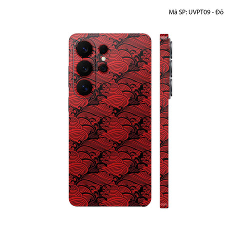 Dán Skin Samsung Galaxy S26 Series Vân Nổi Pattern Wave | UVPT09