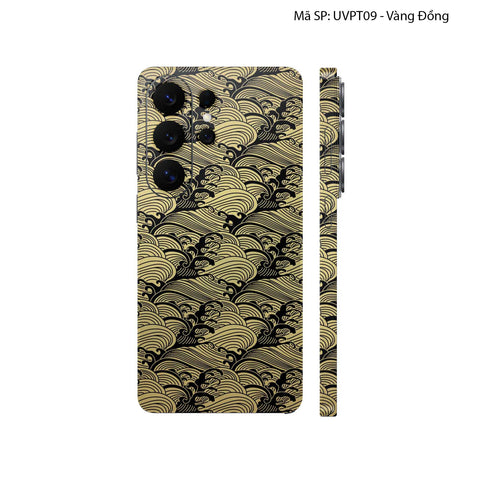 Dán Skin Samsung Galaxy S26 Series Vân Nổi Pattern Wave | UVPT09