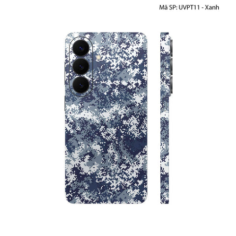 Dán Skin Samsung Galaxy S26 Series Vân Nổi Camo Digital | UVPT11