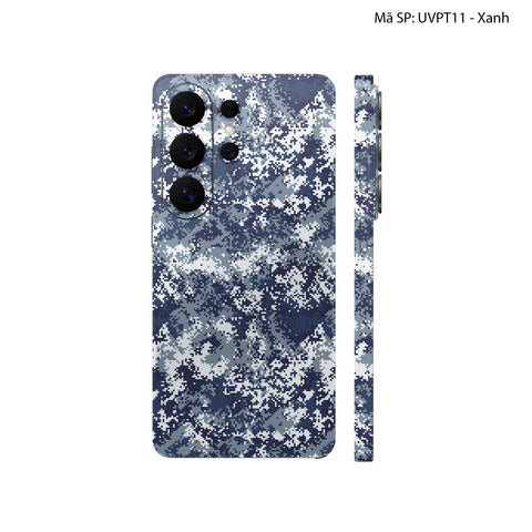 Dán Skin Samsung Galaxy S26 Series Vân Nổi Camo Digital | UVPT11