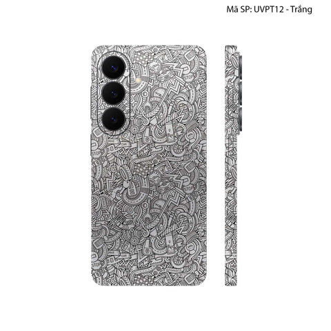 Dán Skin Samsung Galaxy S26 Series Vân Nổi Pattern Cartoon | UVPT12