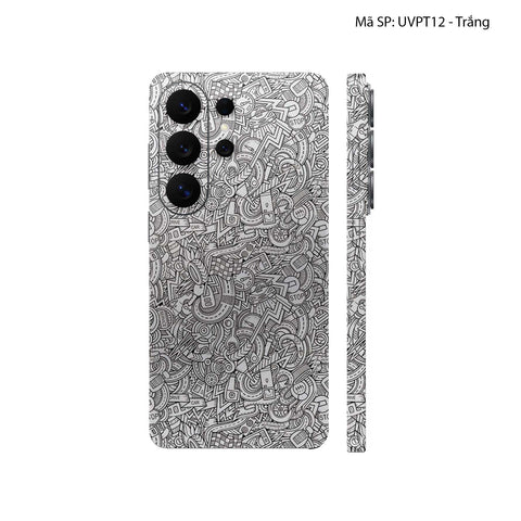 Dán Skin Samsung Galaxy S26 Series Vân Nổi Pattern Cartoon | UVPT12