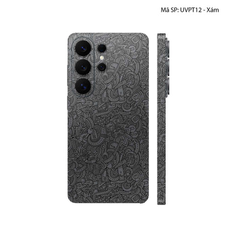 Dán Skin Samsung Galaxy S26 Series Vân Nổi Pattern Cartoon | UVPT12