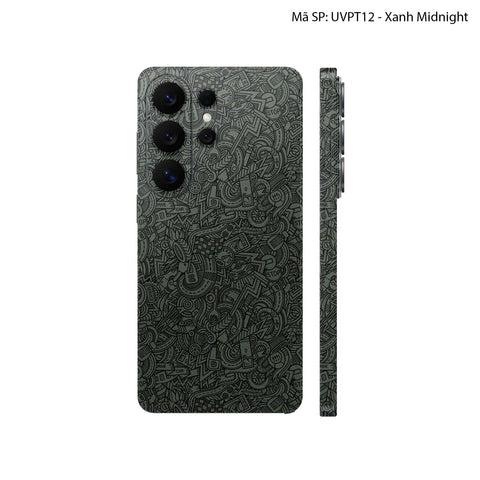 Dán Skin Samsung Galaxy S26 Series Vân Nổi Pattern Cartoon | UVPT12