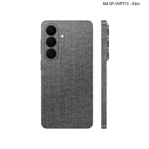 Dán Skin Samsung Galaxy S26 Series Vân Vải | UVPT15